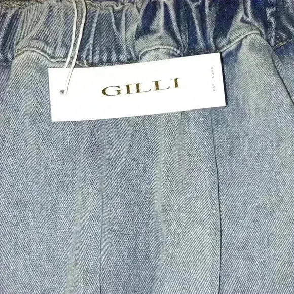 Gilli Denim Sleeveless Jumpsuit Size 2 #94 - Picture 12 of 15